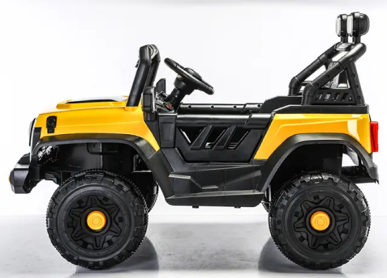 صورة جيب أطفال الأصفر ماطورين 12 فولت